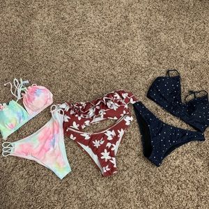 Set of 3 SHEIN bikinis!